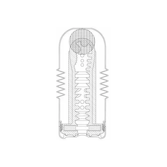 TENGA Мастурбатор Rolling Head Cup Gentle