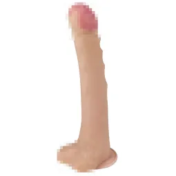 Фаллоимитатор неоскин - СУПЕРГИГАНТ с присоской в коробке 957903