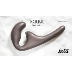 БЕЗРЕМНЕВОЙ АНАЛЬНЫЙ СТРАПОН NATURAL SEDUCTION BLACK