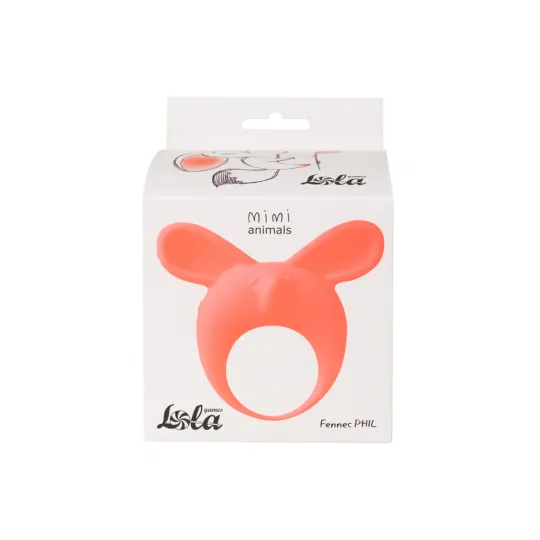 ЭРЕКЦИОННОЕ КОЛЬЦО MIMI ANIMALS FENNEC PHIL ORANGE