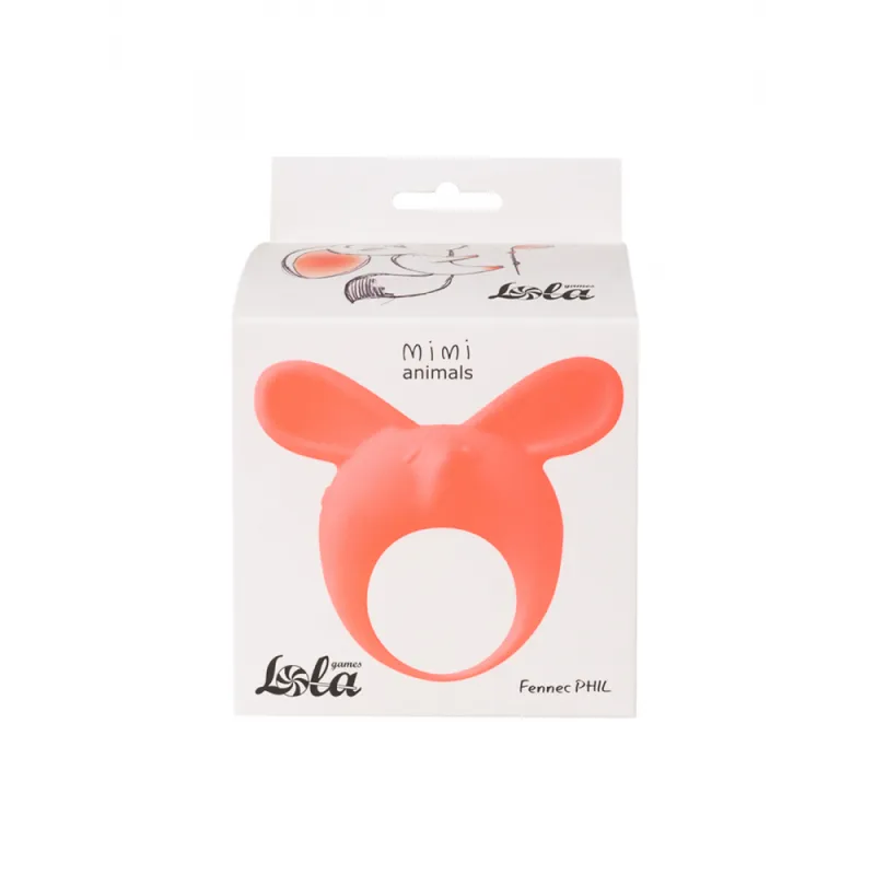 ЭРЕКЦИОННОЕ КОЛЬЦО MIMI ANIMALS FENNEC PHIL ORANGE