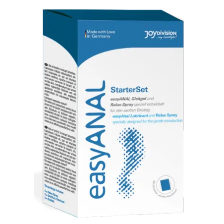 Набор лубрикантов JoyDivision EasyANAL: смазка 80 мл + спрей 30 мл