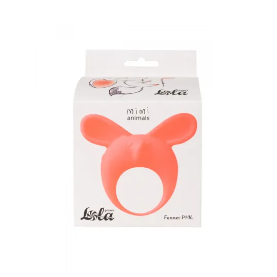 ЭРЕКЦИОННОЕ КОЛЬЦО MIMI ANIMALS FENNEC PHIL ORANGE