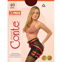 Колготки Conte X-press 40 den, р.5 бронз
