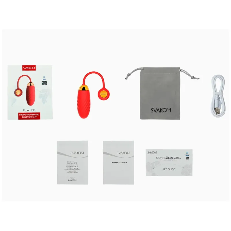 Интерактивная вибропуля Ella Neo