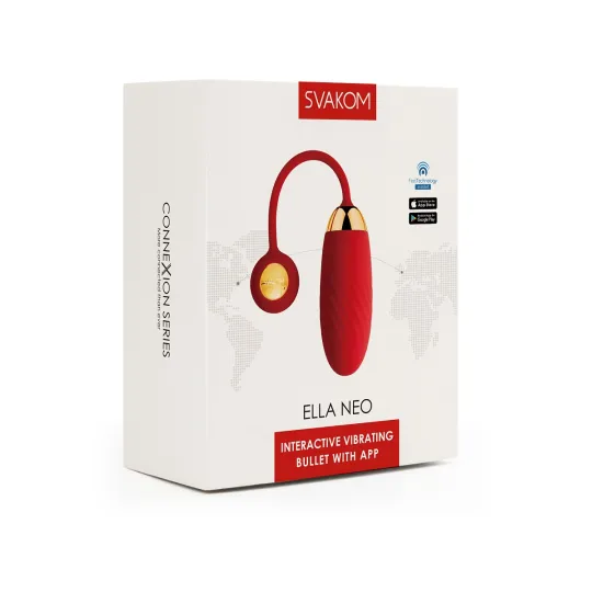Интерактивная вибропуля Ella Neo