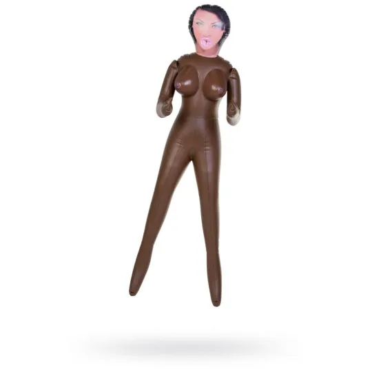 Кукла надувная, негритянка