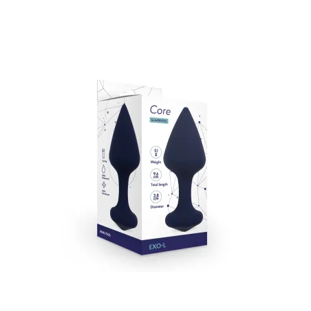 Анальная пробка Exo, цвет тихоокеанский синий, L