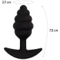 Анальная пробка Sphere, цвет черный, L