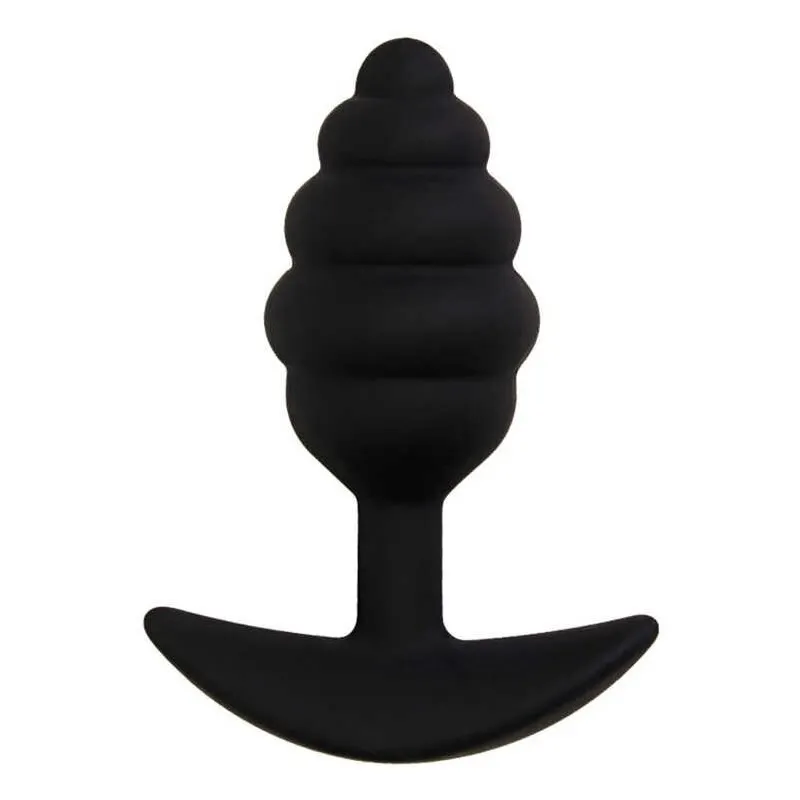 Анальная пробка Sphere, цвет черный, M