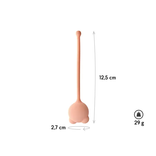 Вагинальные шарики Omicron, цвет слоновая кость