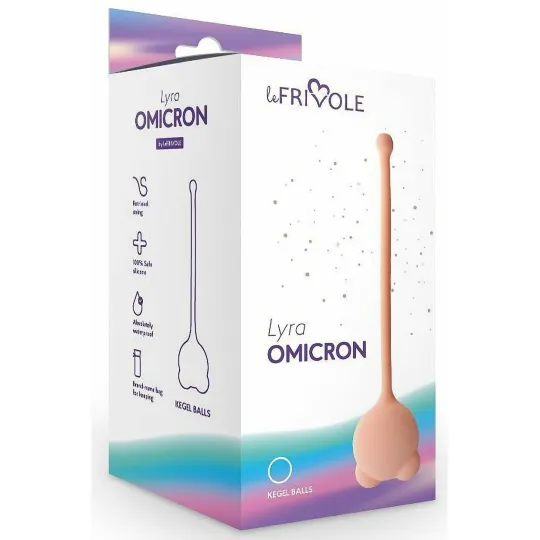 Вагинальные шарики Omicron, цвет слоновая кость