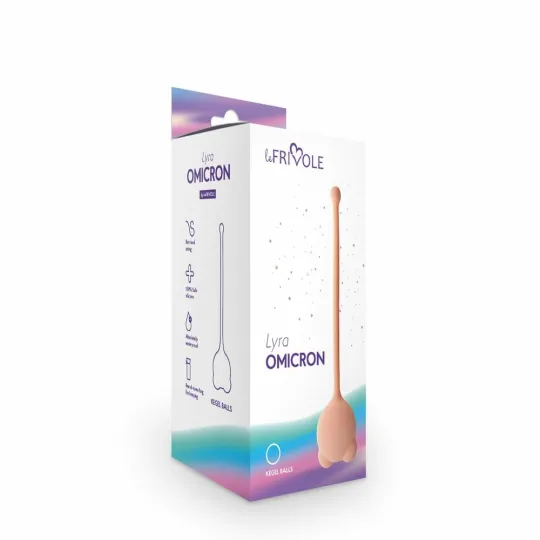 Вагинальные шарики Omicron, цвет слоновая кость