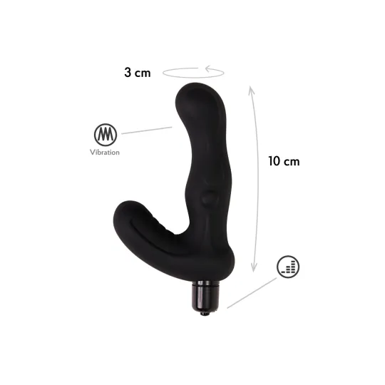 Массажер простаты Titan, цвет черный