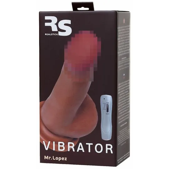 ВИБРАТОР TOYFA REALSTICK ELITE MULATTO, РЕАЛИСТИЧНЫЙ, НА ПРИСОСКЕ, МУЛАТ, 13 СМ.