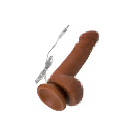 ВИБРАТОР TOYFA REALSTICK ELITE MULATTO, РЕАЛИСТИЧНЫЙ, НА ПРИСОСКЕ, МУЛАТ, 13 СМ.