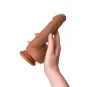 ВИБРАТОР TOYFA REALSTICK ELITE MULATTO, РЕАЛИСТИЧНЫЙ, НА ПРИСОСКЕ, МУЛАТ, 13 СМ.