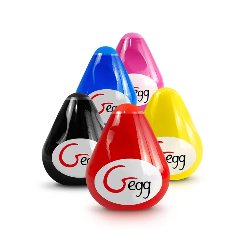 Gvibe Gegg Yellow - яйцо-мастурбатор, 6.5х5 см.