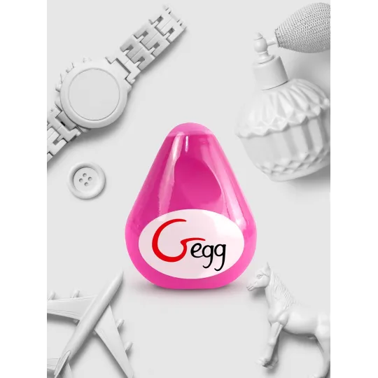 Gvibe Gegg Pink - яйцо-мастурбатор, 6.5х5 см.