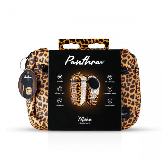 Виброяйцо Maha в стильной косметичке
