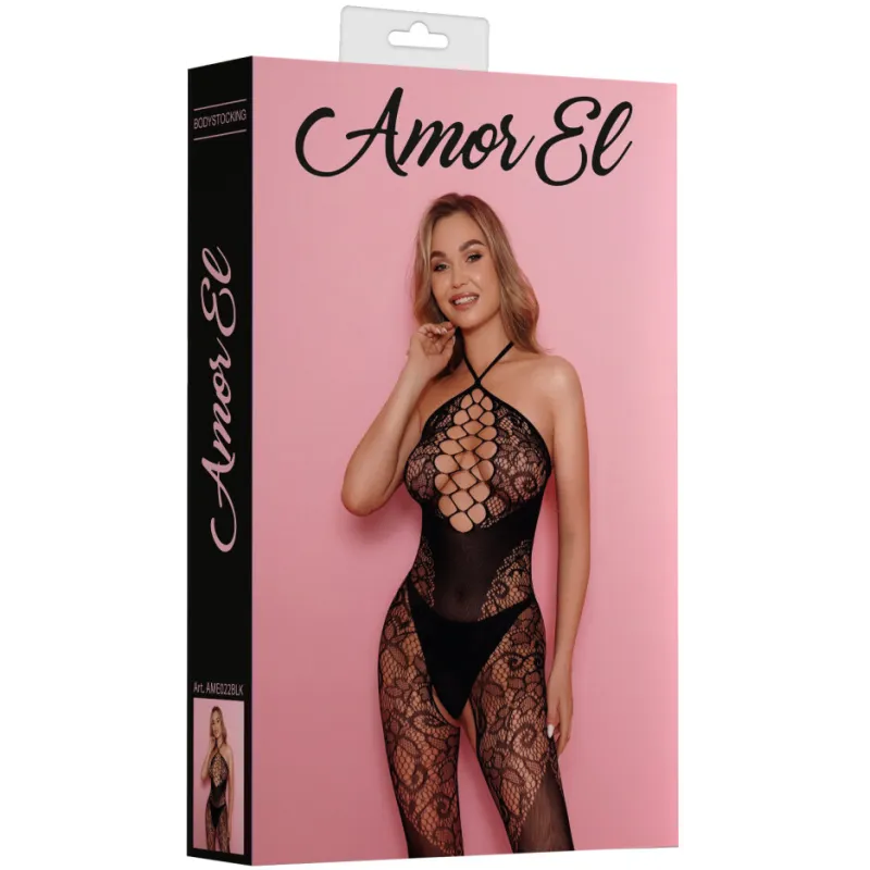 Кетсьюит (боди-комбинезон) Ines S/L черный