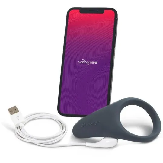 Необычное эрекционное кольцо с вибрацией We-Vibe Verge