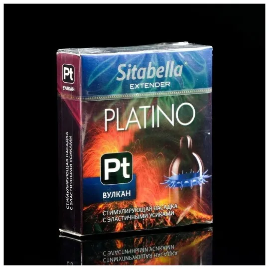 Насадка стимулирующая Sitabella Extender Platino Вулкан