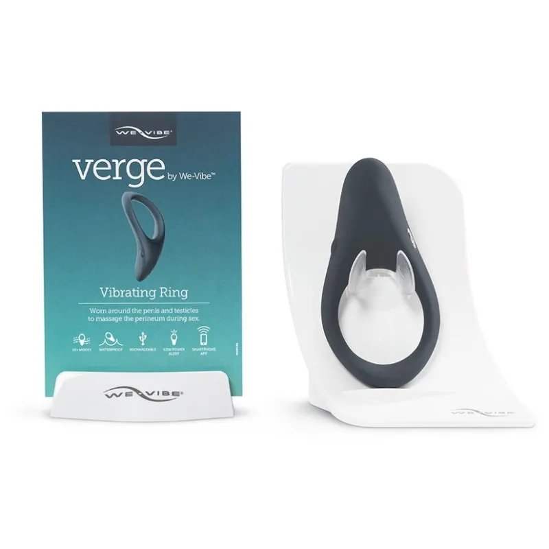 Необычное эрекционное кольцо с вибрацией We-Vibe Verge