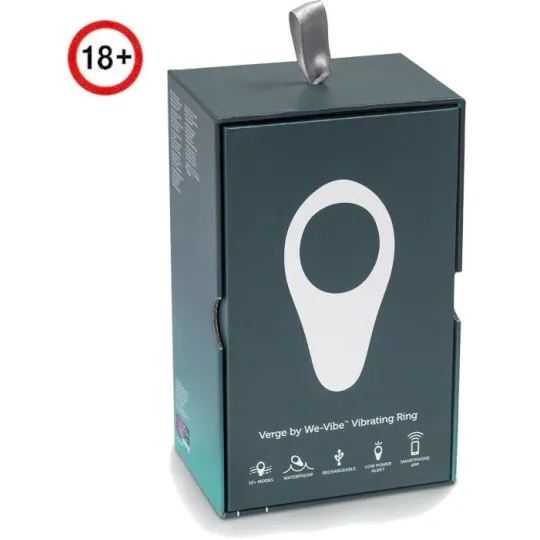 Необычное эрекционное кольцо с вибрацией We-Vibe Verge