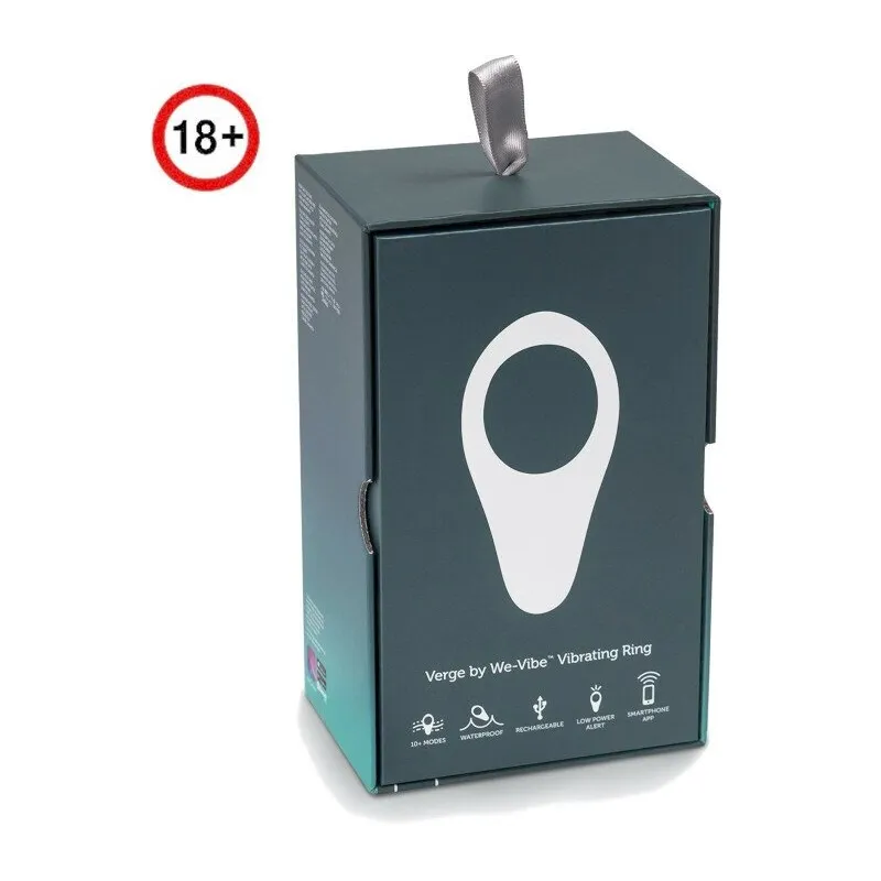 Необычное эрекционное кольцо с вибрацией We-Vibe Verge