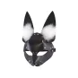 Маска Зайка с шипами и мехом