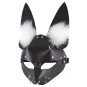 Маска Зайка с шипами и мехом