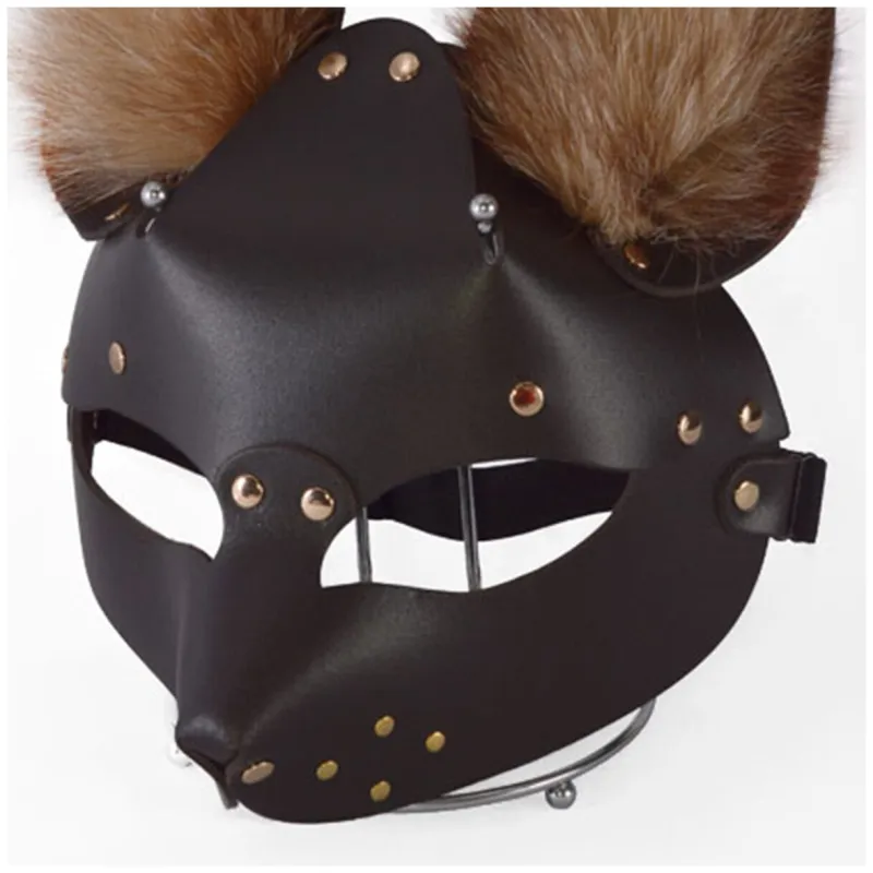 Маска Зайка с мехом, 3415-8