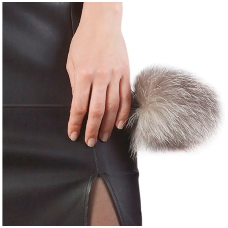 Стек с мехом, 55 см, 3363-1