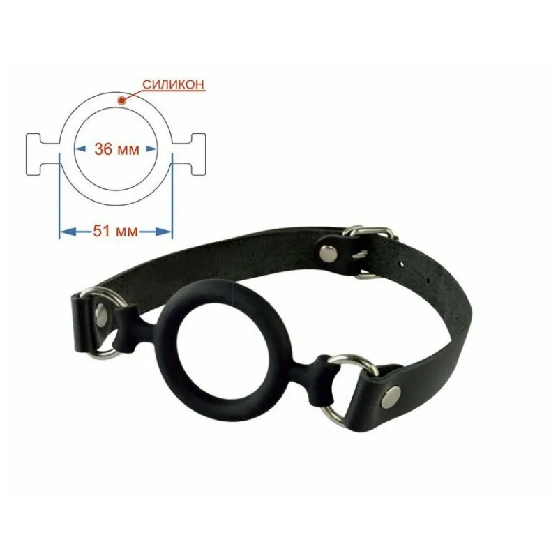 Кляп-рамка силиконовый, 3198-1