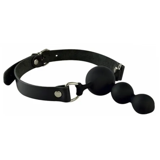 Кляп-буса силиконовый, с лаковыми вставками, 3199-1