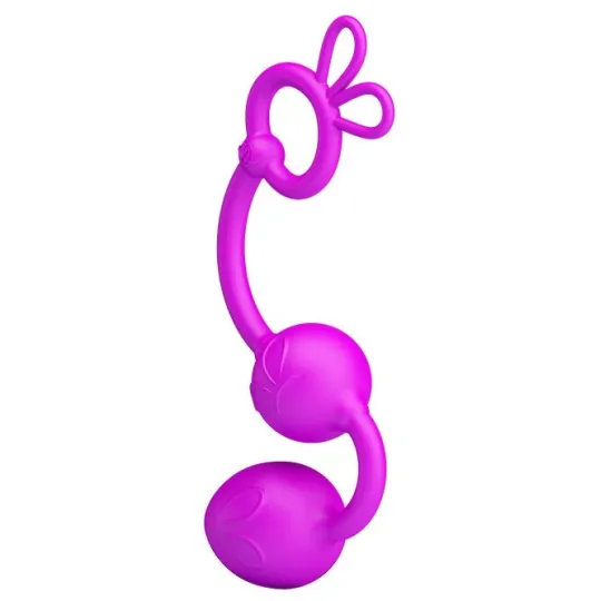 Шарики двойные, градуированные, силикон