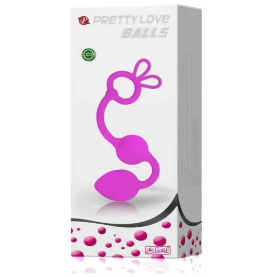 Шарики двойные, градуированные, силикон