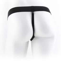 9 Hollow Strap-On with Balls Фаллопротез мужской полый