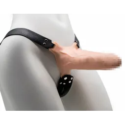 Фаллоимитатор поясной пустотелый с бандажом 7403/3