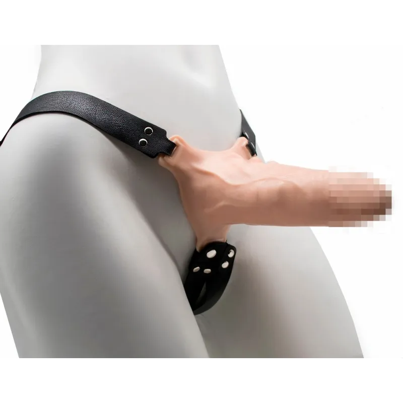 Фаллоимитатор поясной пустотелый с бандажом 7403/3