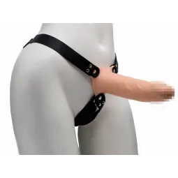 Фаллоимитатор поясной пустотелый с бандажом 7405/3