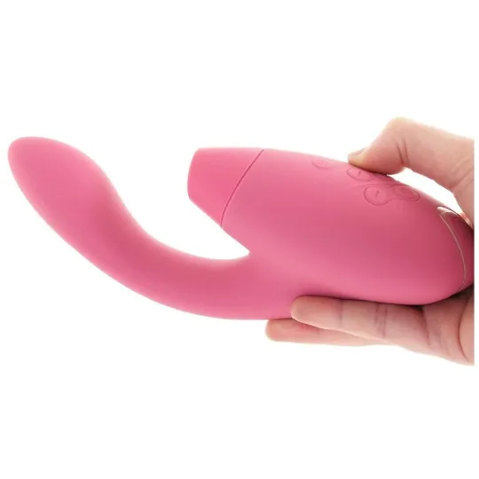 Бесконтактный клиторальный стимулятор Womanizer Duo розовый