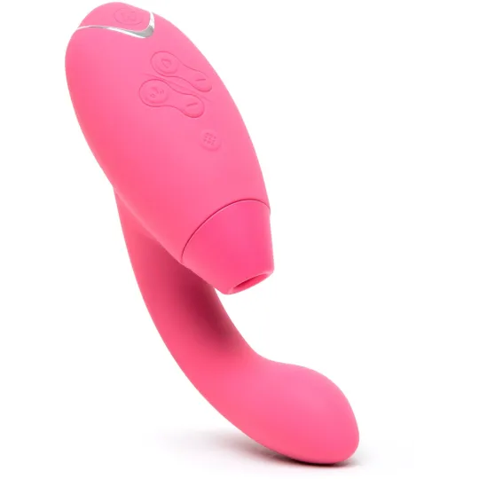 Бесконтактный клиторальный стимулятор Womanizer Duo розовый