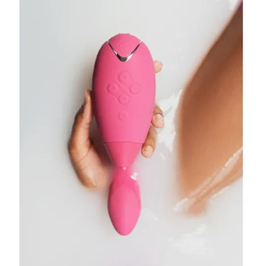 Бесконтактный клиторальный стимулятор Womanizer Duo розовый