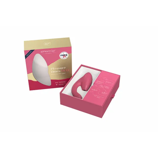 Бесконтактный клиторальный стимулятор Womanizer Duo розовый