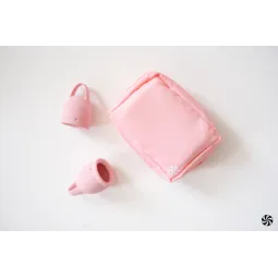 НАБОР МЕНСТРУАЛЬНЫХ ЧАШ NATURAL WELLNESS MAGNOLIA LIGHT PINK