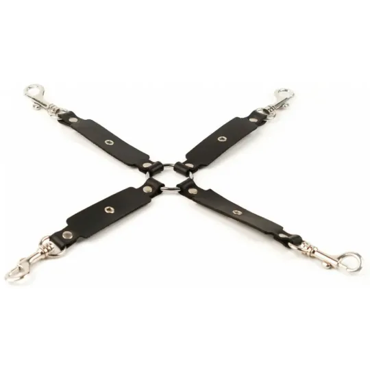 Крестик с карабинами для фиксации рук и ног